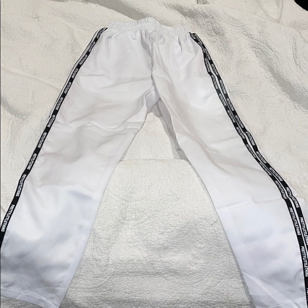 PLT joggers white size 0